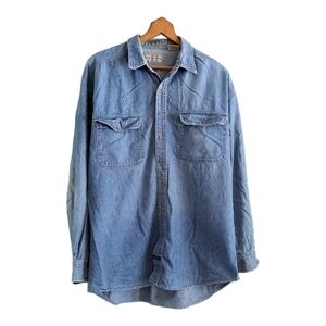 Vintage Arizona Jeans Co Chambray Shirt